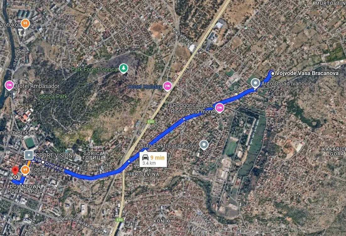 Prodaja, plac, 750m², Murtovina, Podgorica