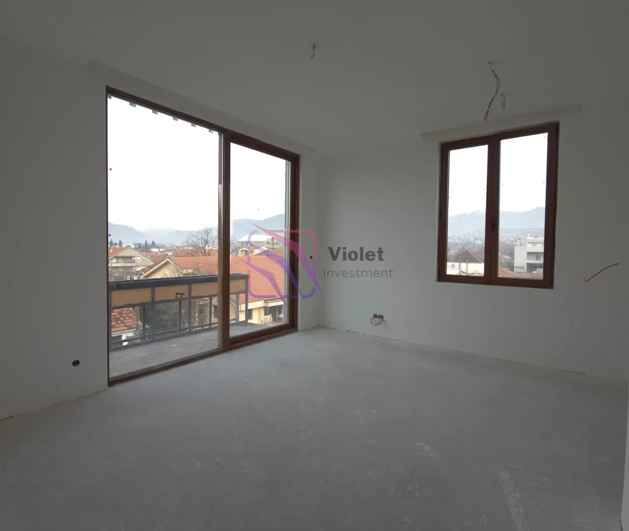 Prodaja, jednosoban stan, 41m², Stari Aerodrom, Podgorica