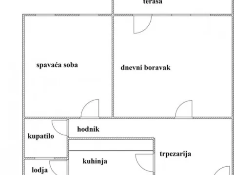 Sale, two bedroom apartment, 67m², Novi Beograd Blok 70, Novi Beograd Sve Podlokacije - image 11