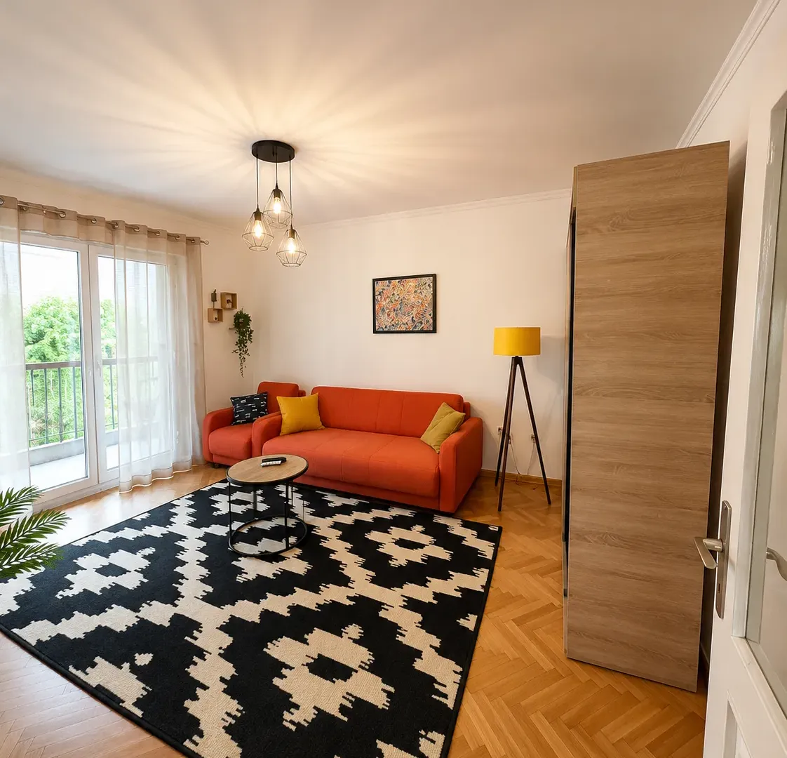 Rent, one bedroom apartment, 50m², Centar, Podgorica