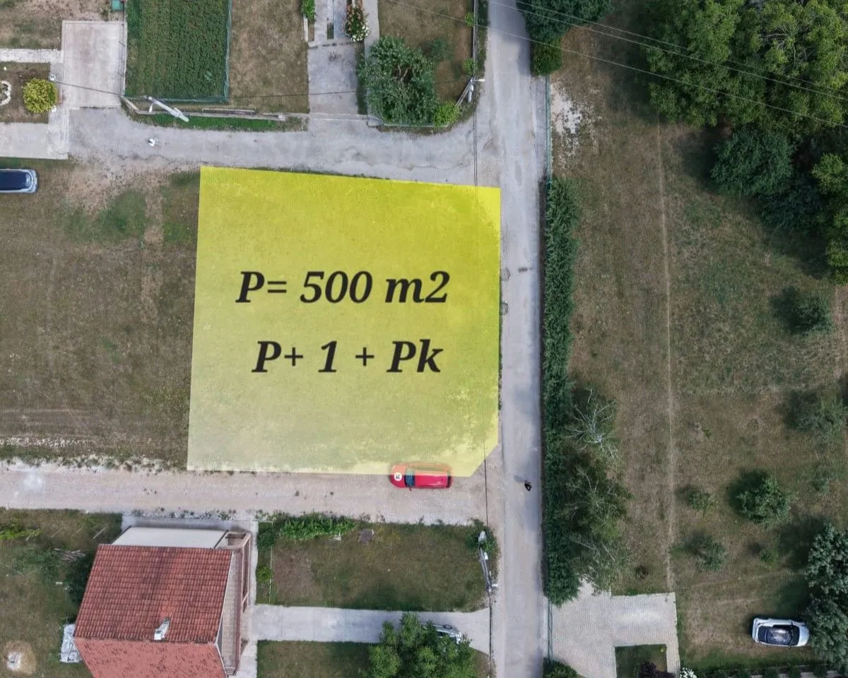 Prodaja, plac, 500m², Kličevo, Nikšić