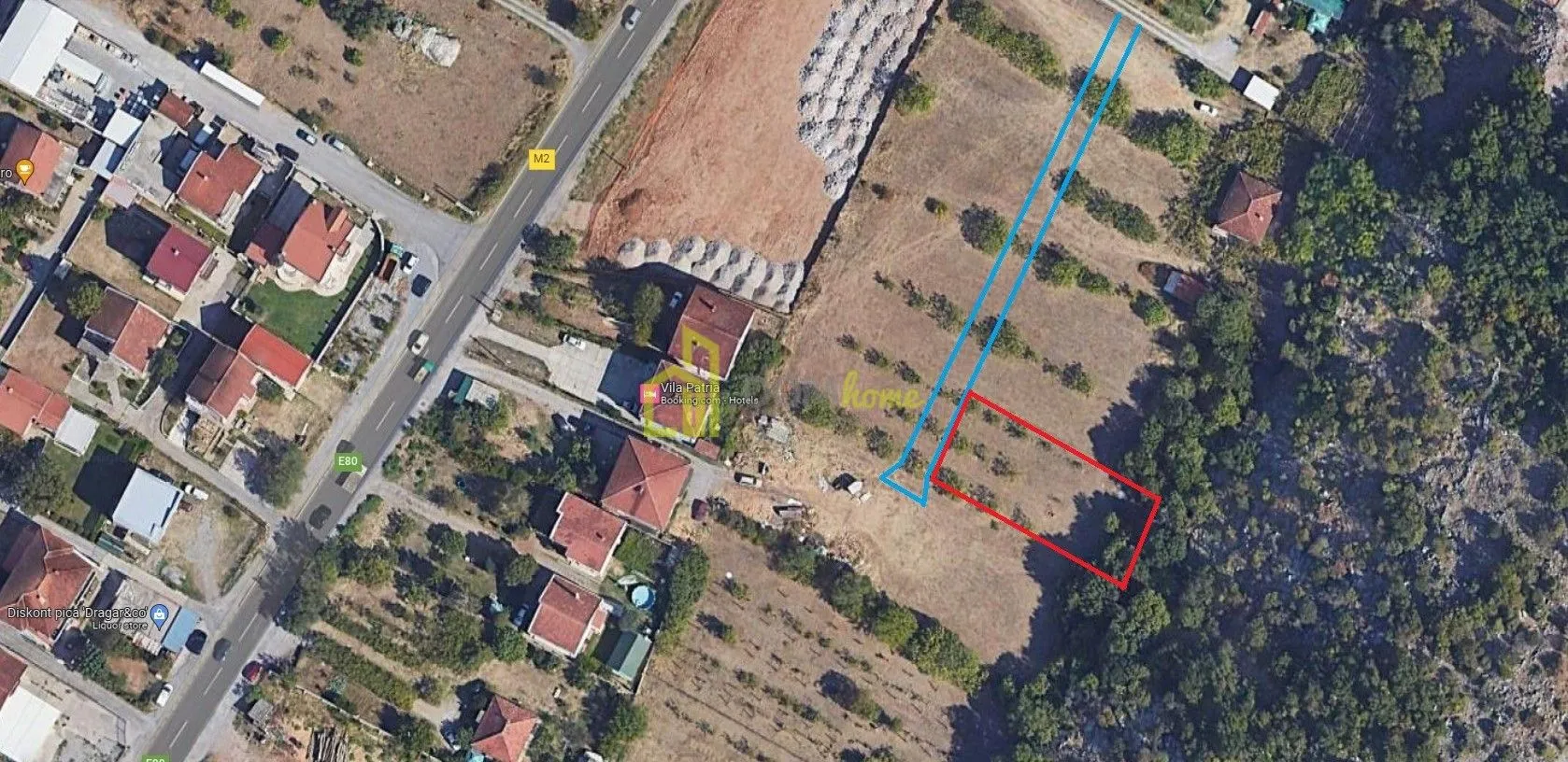 Prodaja, plac, 776m², Masline, Podgorica