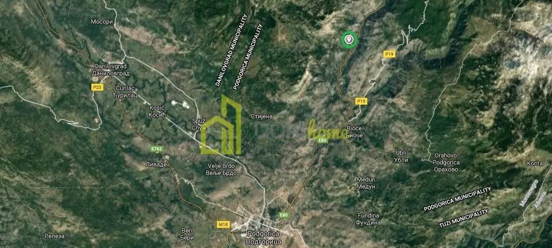 Prodaja, plac, 40916m², Podgorica, Crna Gora