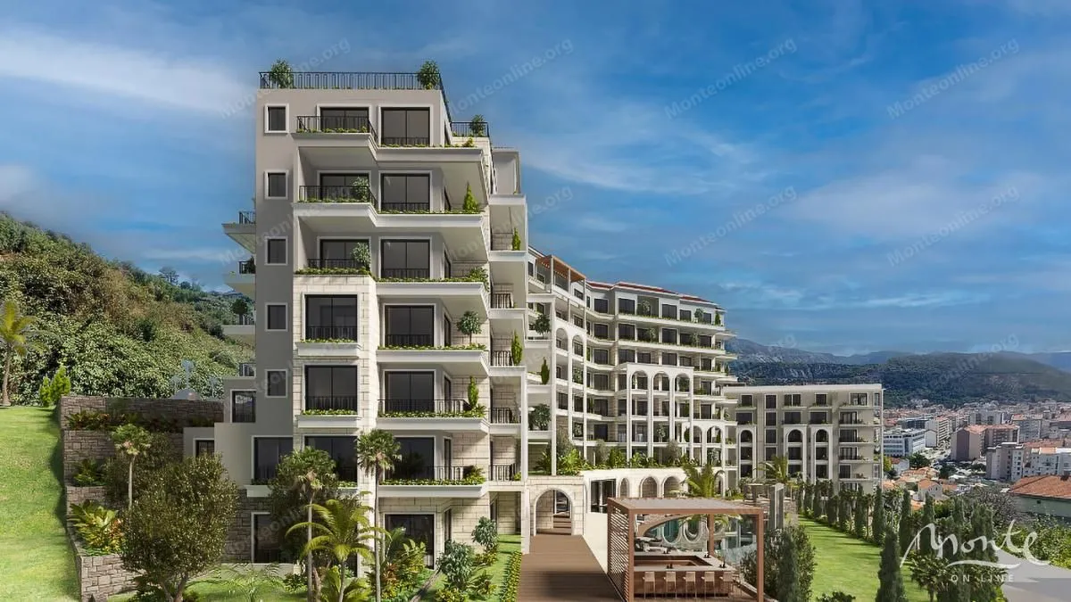 Sale, two bedroom apartment, 104m², Budva, Crna Gora
