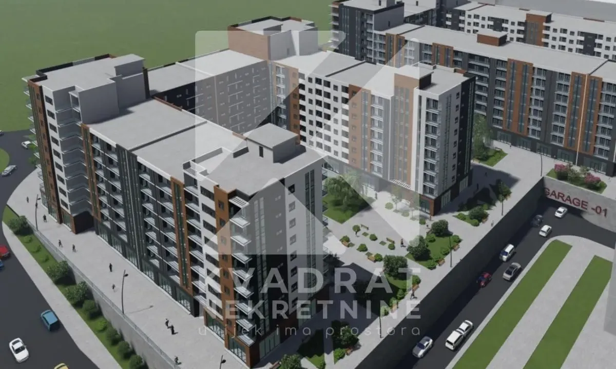 Rent, office space, 77m², Stari Aerodrom, Podgorica