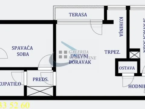 Rent, two bedroom apartment, 68m², Palilulska Pijaca, Palilula Sve Podlokacije - image 6