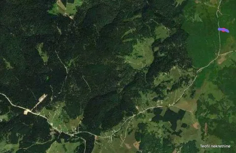 Satelitski snimak lokacije sa prikazanim okruženjem i pristupnim putem. - image 2