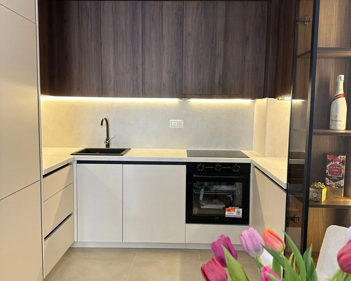 Rent, one bedroom apartment, 46m², Zabjelo, Podgorica