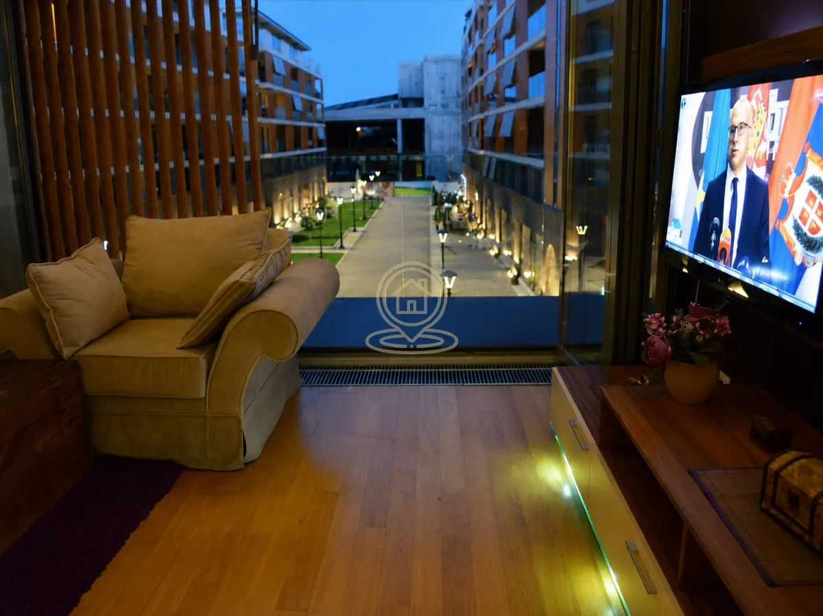 Rent, two bedroom apartment, 62m², Novi Beograd Blok 65, Novi Beograd Sve Podlokacije