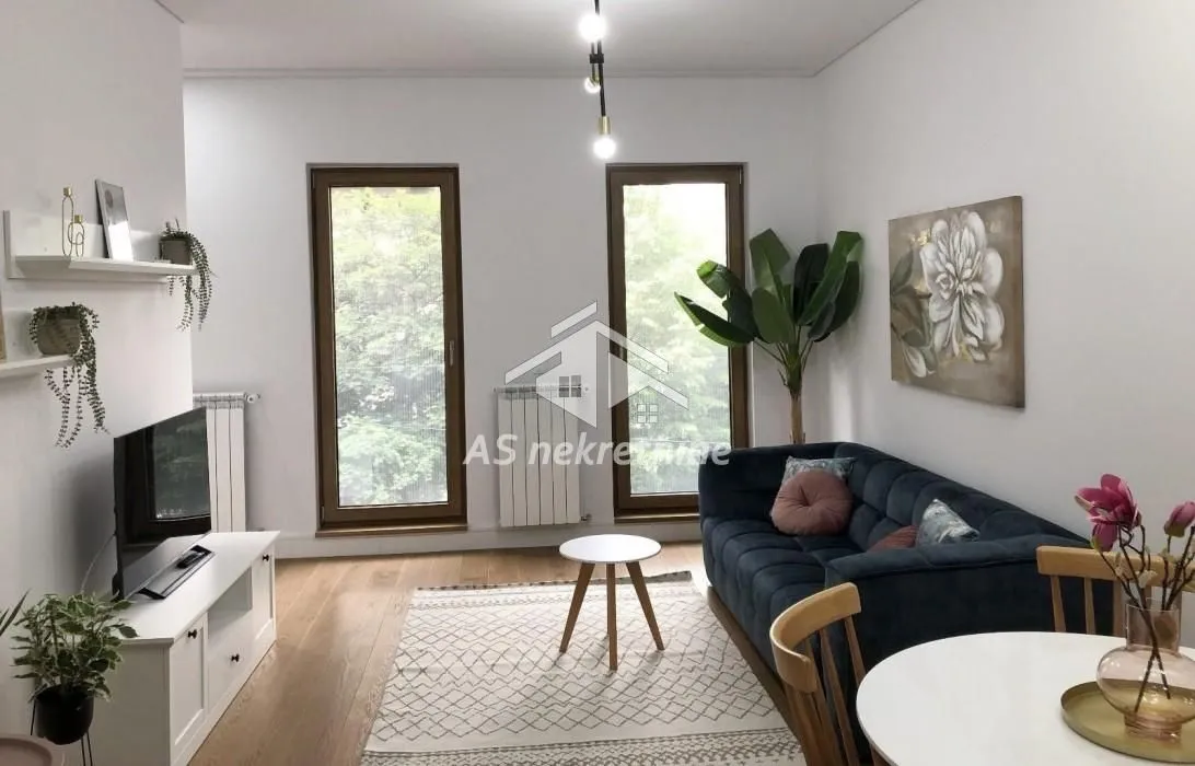 Izdavanje, dvosoban stan, 54m², Savski Venac, Beograd