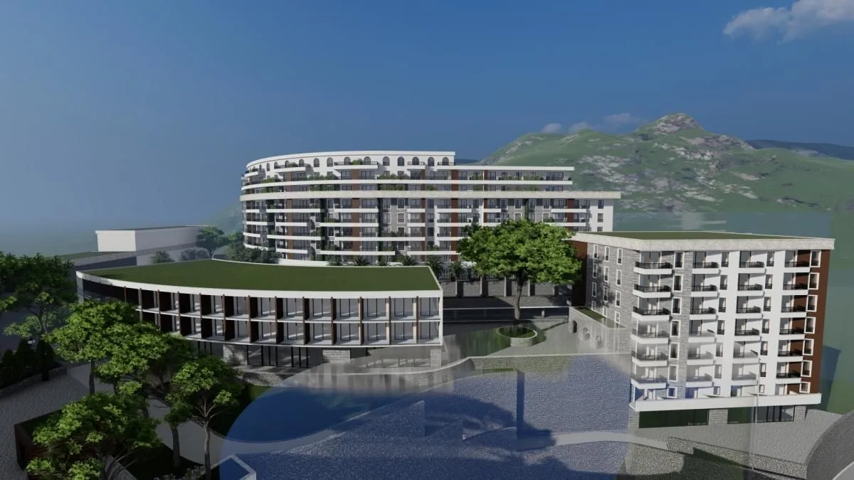 Sale, one bedroom apartment, 49m², Bečići, Budva