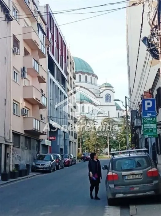 Rent, two bedroom apartment, 52m², Vračar Hram, Vračar Sve Podlokacije