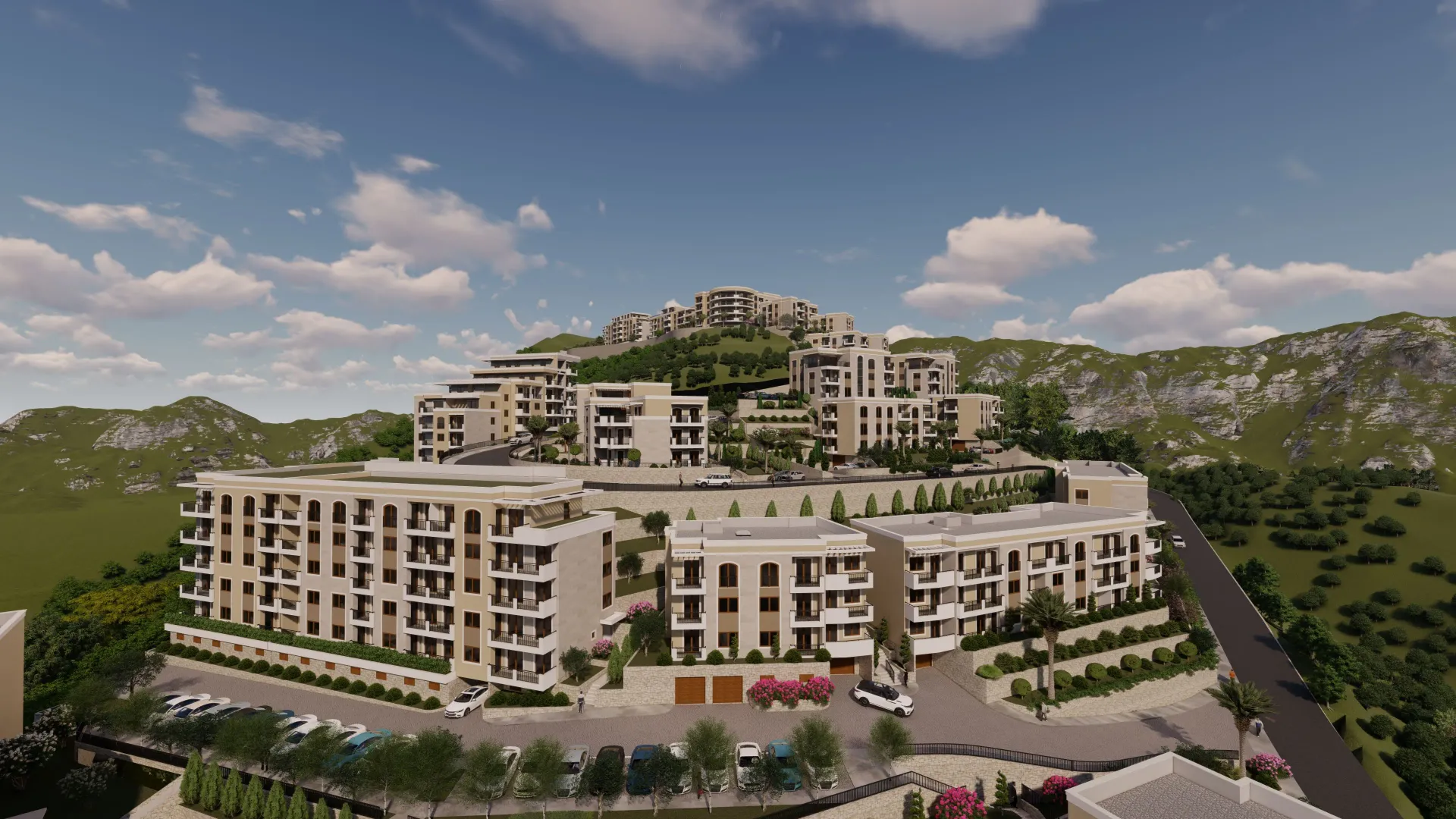Sale, two bedroom apartment, 64m², Dubovica, Budva