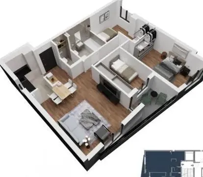 Prodaja, trosoban stan, 75m², Lekino Brdo, Voždovac Sve Podlokacije - image 20