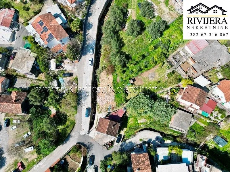 Prodaja, plac, 409m², Baošići, Herceg Novi