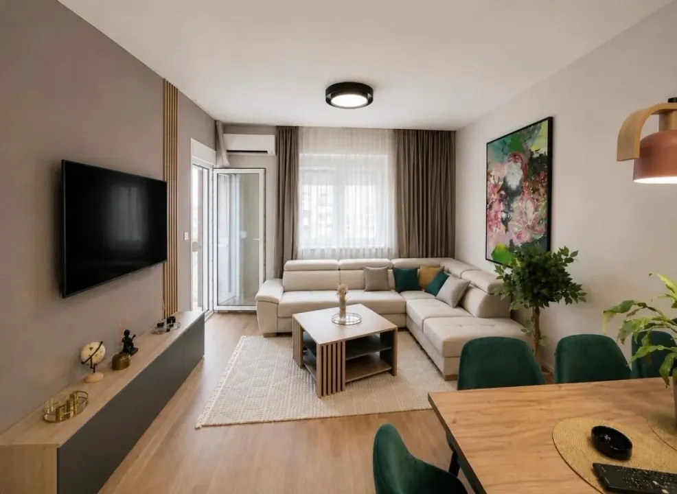 Rent, one bedroom apartment, 47m², Zabjelo, Podgorica