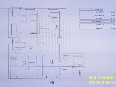 Prodaja, jednosoban stan, 33m², Palilula Sve Podlokacije, Beograd - image 13