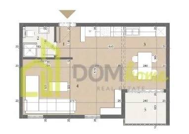 Prodaja, jednosoban stan, 41m², Donja Gorica, Podgorica - image 2
