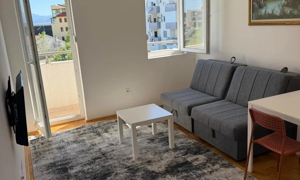 Rent, one bedroom apartment, 23m², Gornja Gorica, Podgorica