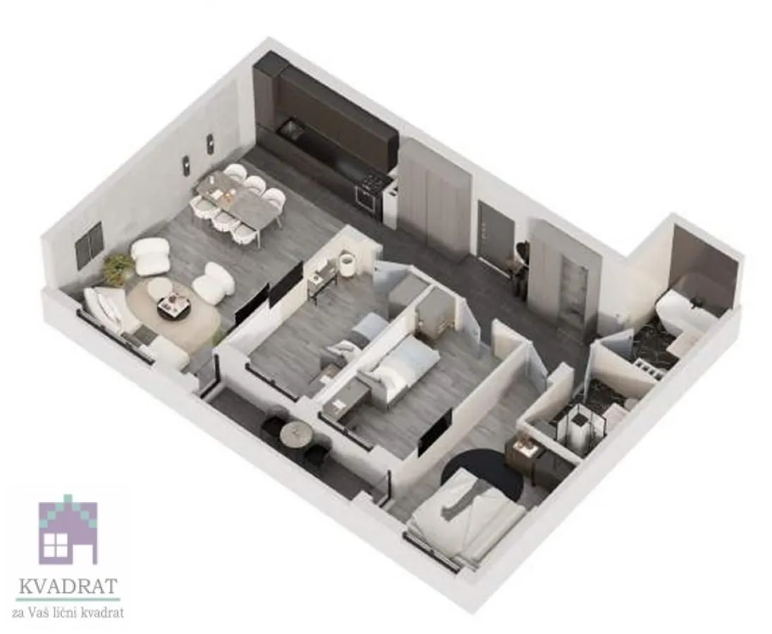 Sale, four bedroom apartment, 92m², Veternik, Novi Sad Sve Podlokacije