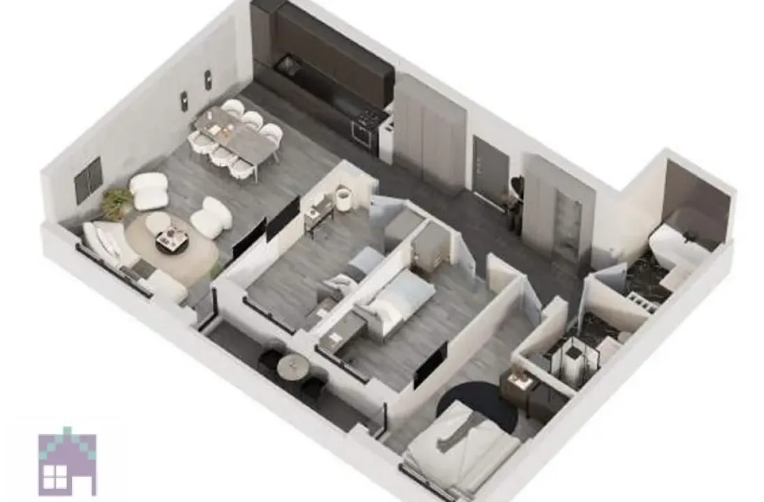 Sale, four bedroom apartment, 92m², Veternik, Novi Sad Sve Podlokacije