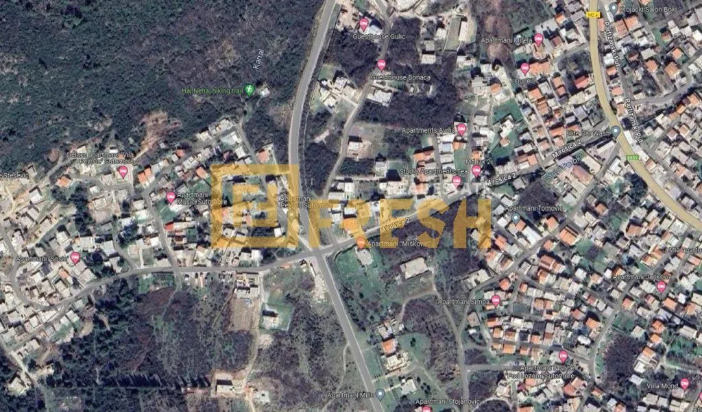 Prodaja, plac, 1250m², Sutomore, Bar