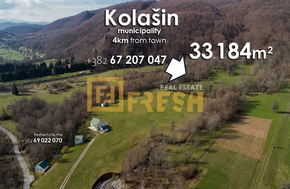 Prodaja, plac, 33184m², Kolašin, Crna Gora