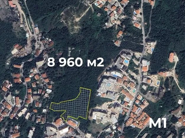 Prodaja, plac, 8960m², Bečići, Budva
