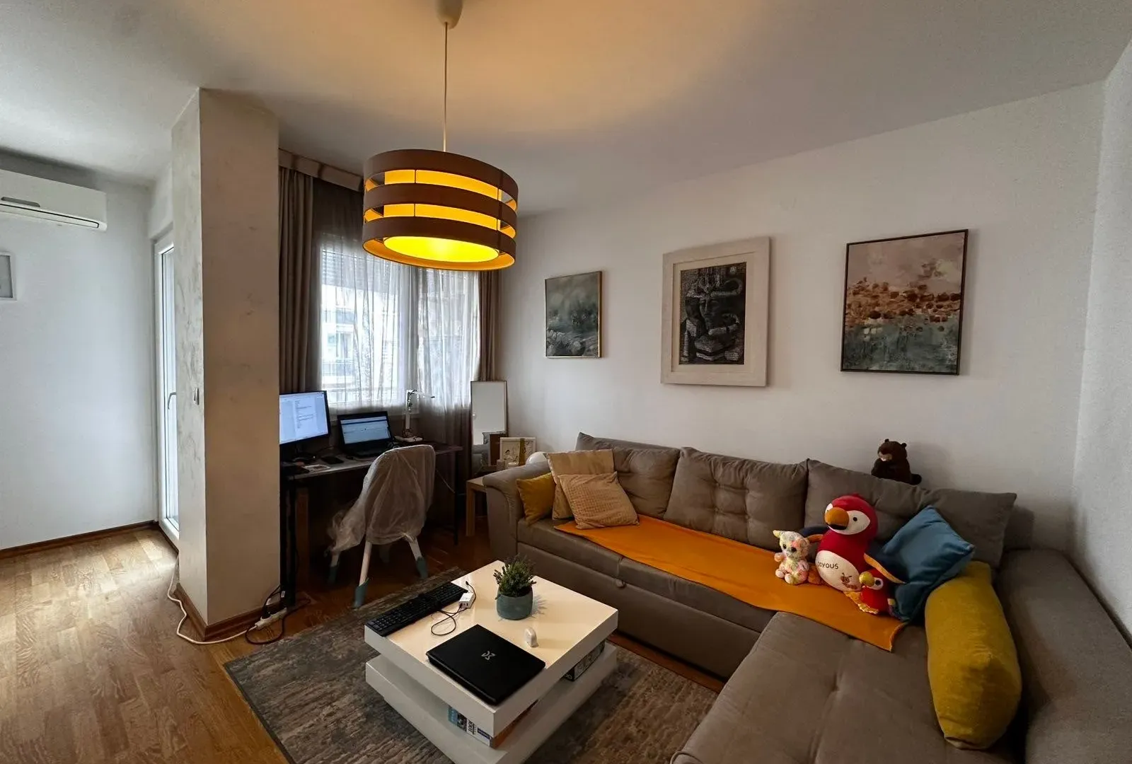 Izdavanje, jednosoban stan, 50m², Nova Dalmatinska, Podgorica