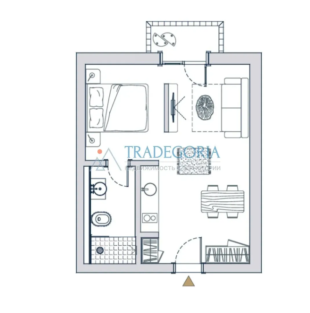 Prodaja, jednosoban stan, 36m², Kolašin, Crna Gora