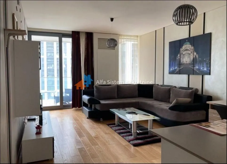 Rent, two bedroom apartment, 63m², Savski Venac, Beograd