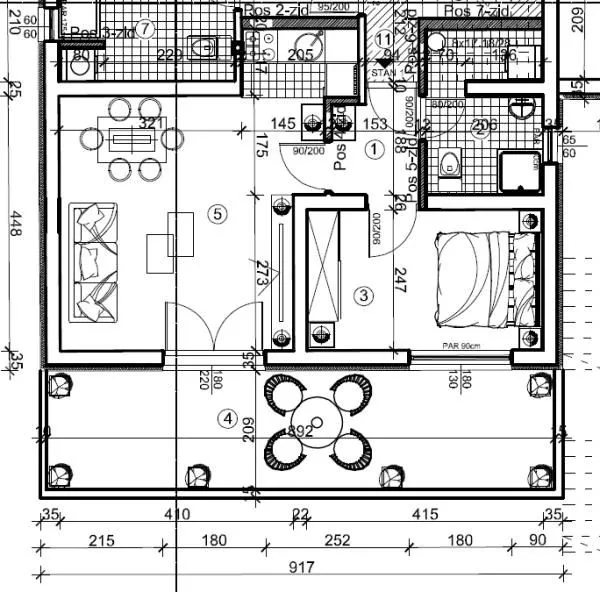Sale, one bedroom apartment, 57m², Palilula, Niš