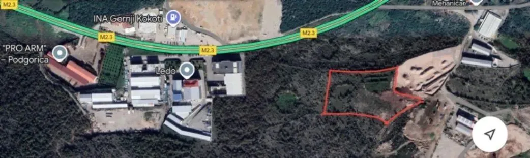 Sale, land lot, 13481m², Podgorica, Crna Gora