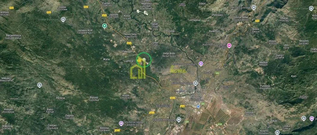 Prodaja, plac, 5075m², Mareza, Podgorica