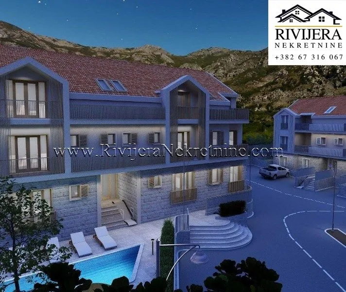 Sale, one bedroom apartment, 53m², Risan, Kotor