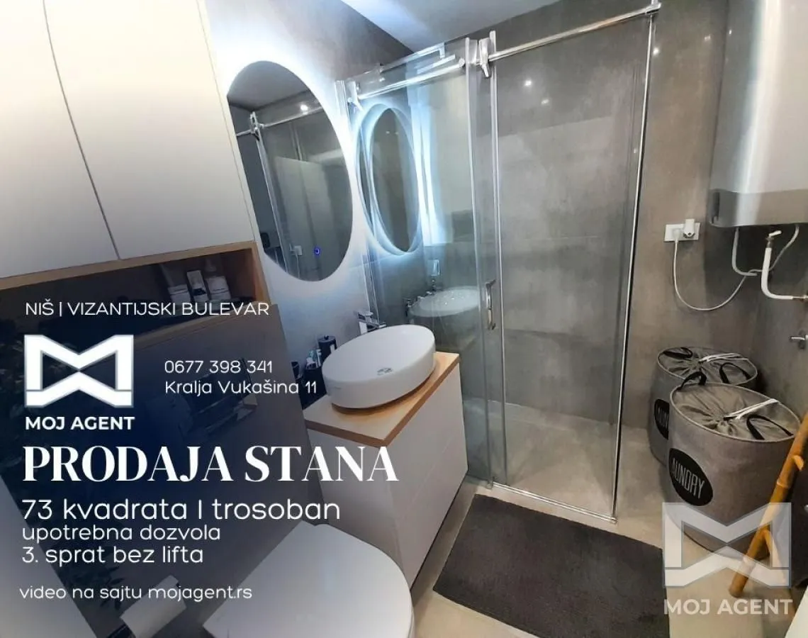 Prodaja, stan, 73m², Medijana, Niš