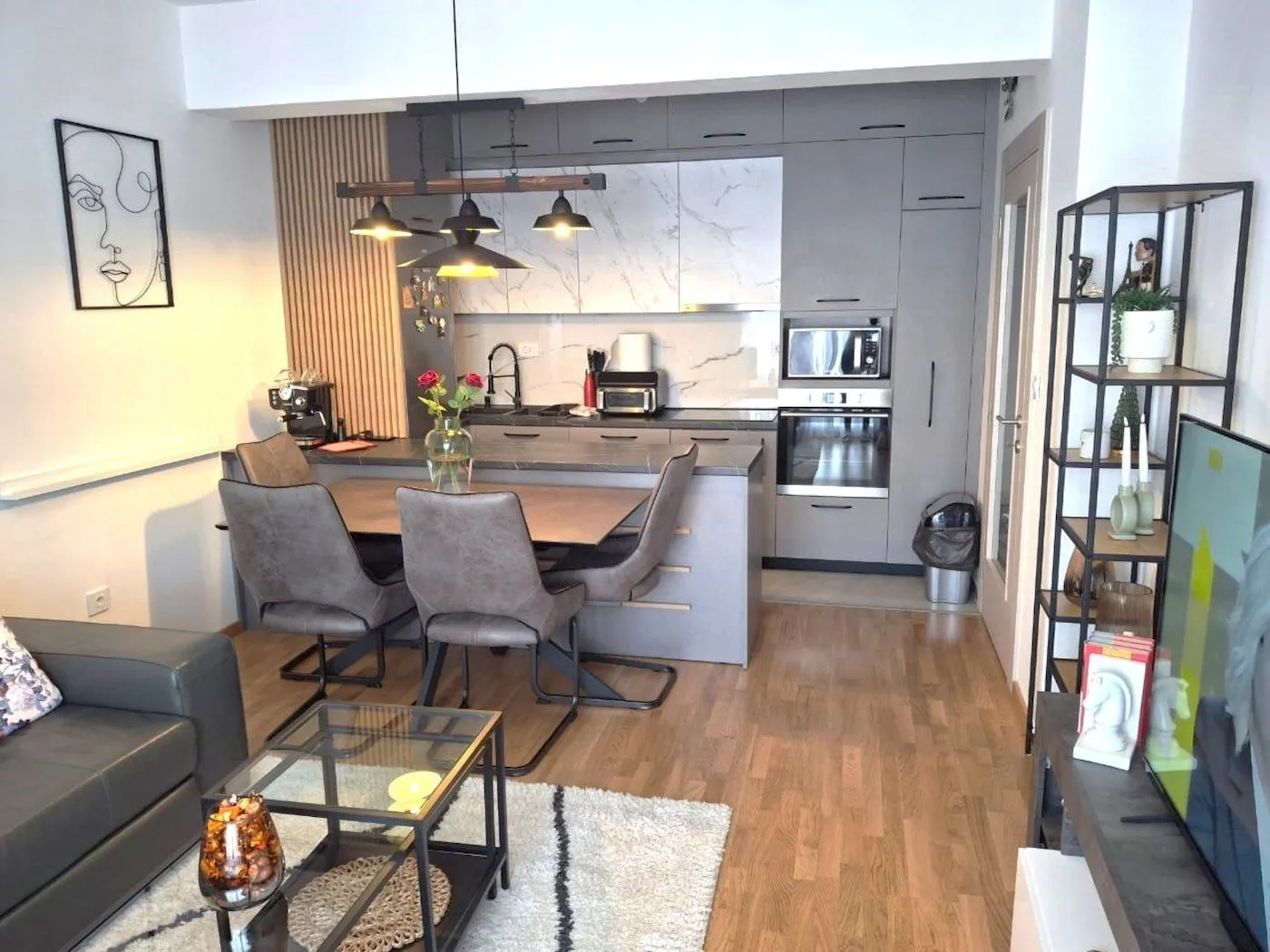 Rent, apartment, 48m², Stara Varoš, Podgorica