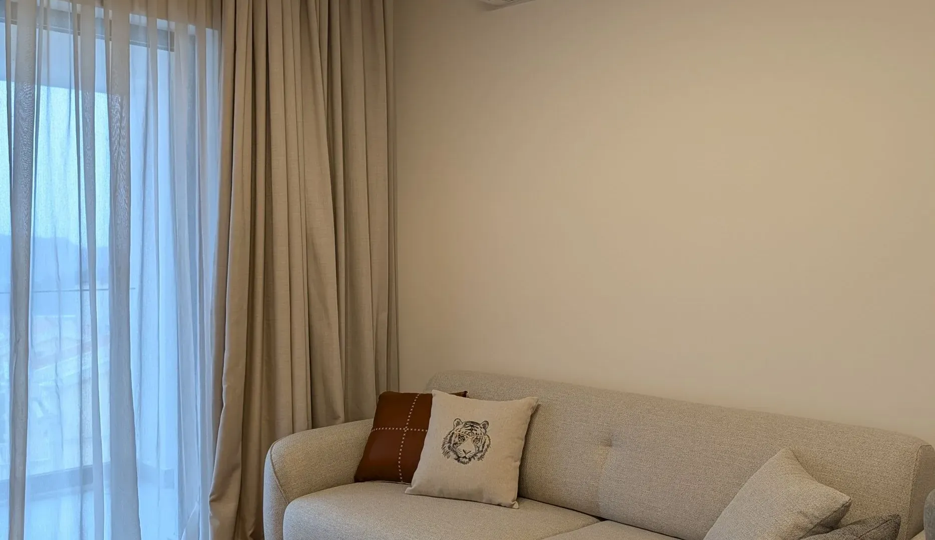 Rent, three bedroom apartment, 58m², Bečići, Budva