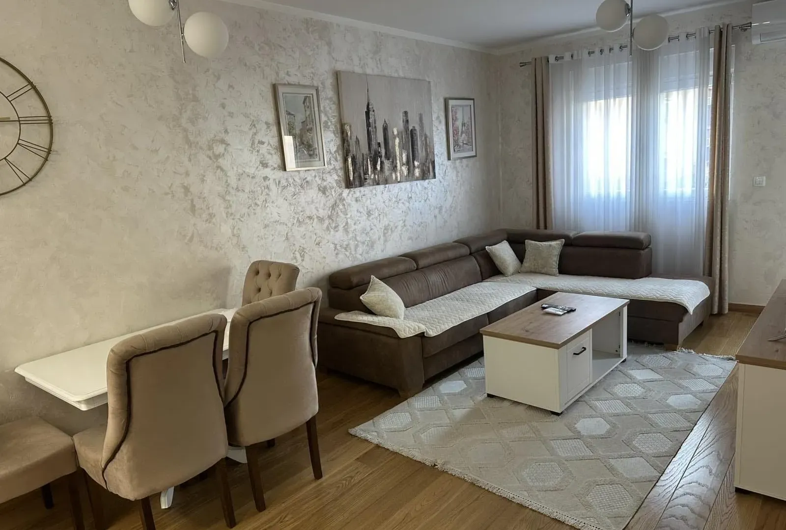 Rent, one bedroom apartment, 45m², City Kvart, Podgorica
