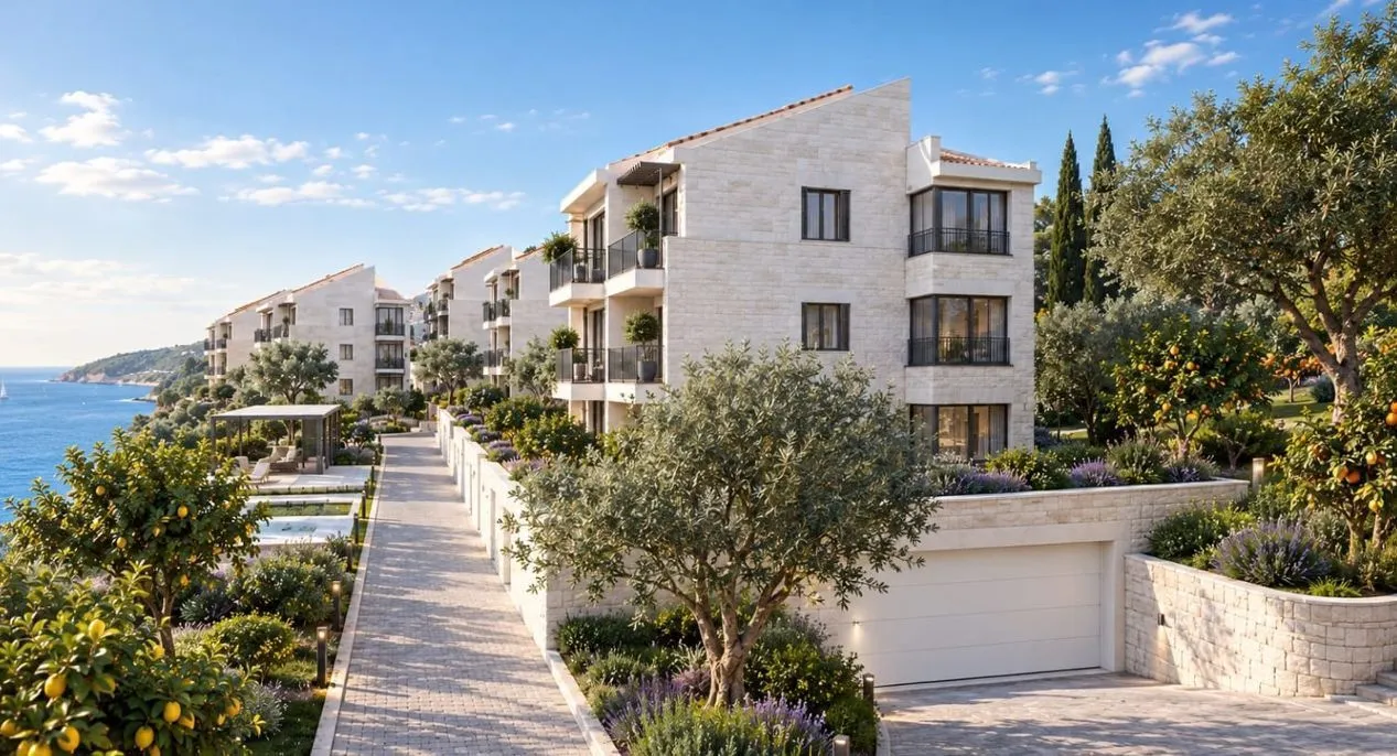 Prodaja, jednosoban stan, 45m², Reževići, Budva