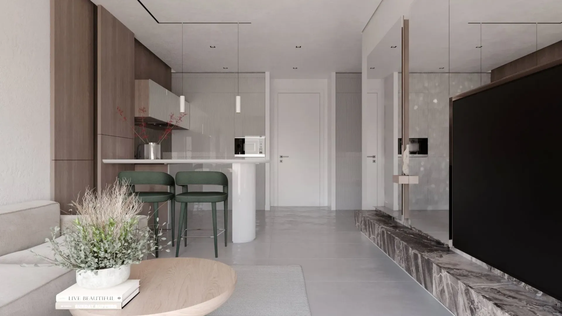 Prodaja, jednosoban stan, 43m², Tivat, Crna Gora