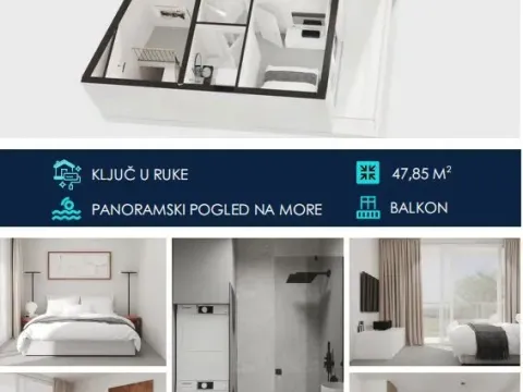 Prodaja, jednosoban stan, 47m², Tivat, Crna Gora - image 11