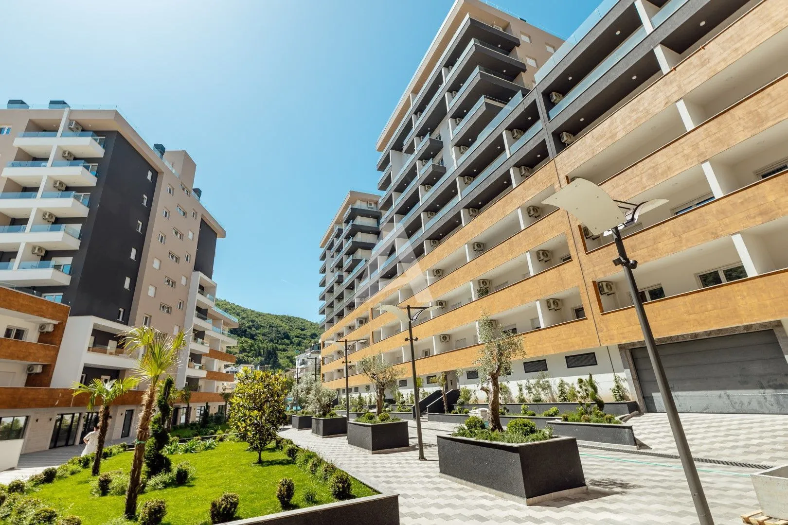 Rent, one bedroom apartment, 47m², Budva, Crna Gora