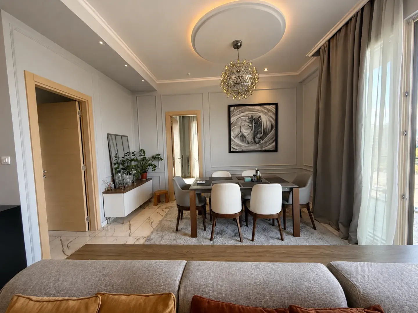 Rent, three bedroom apartment, 116m², Kod Capital Plaze, Podgorica