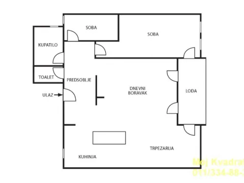 Sale, two bedroom apartment, 101m², Južni Bulevar, Vračar Sve Podlokacije - image 17