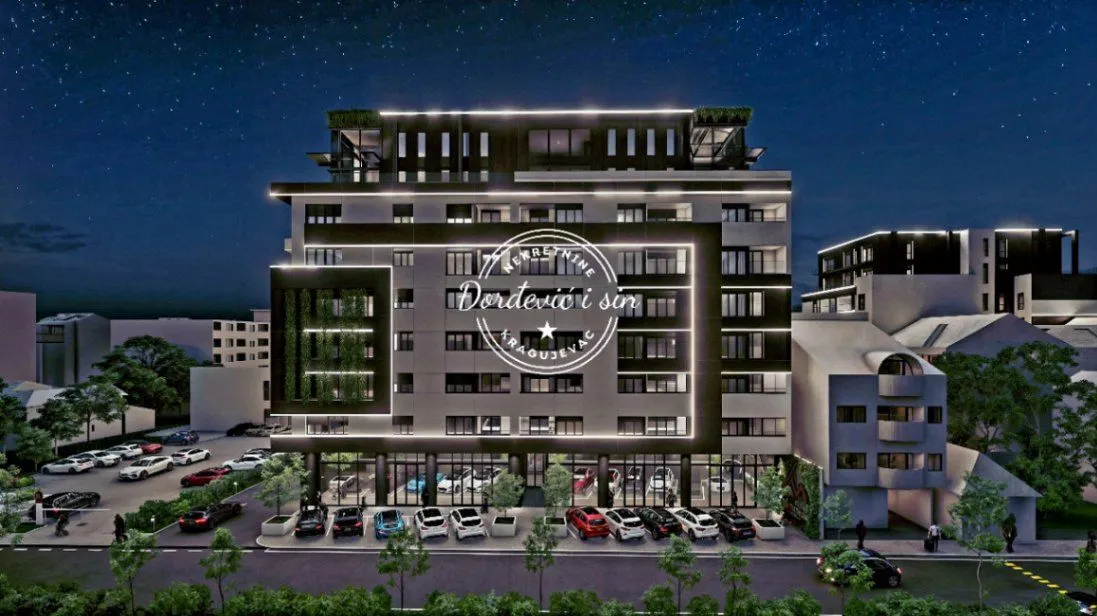 Sale, two bedroom apartment, 50m², Centar, Kragujevac