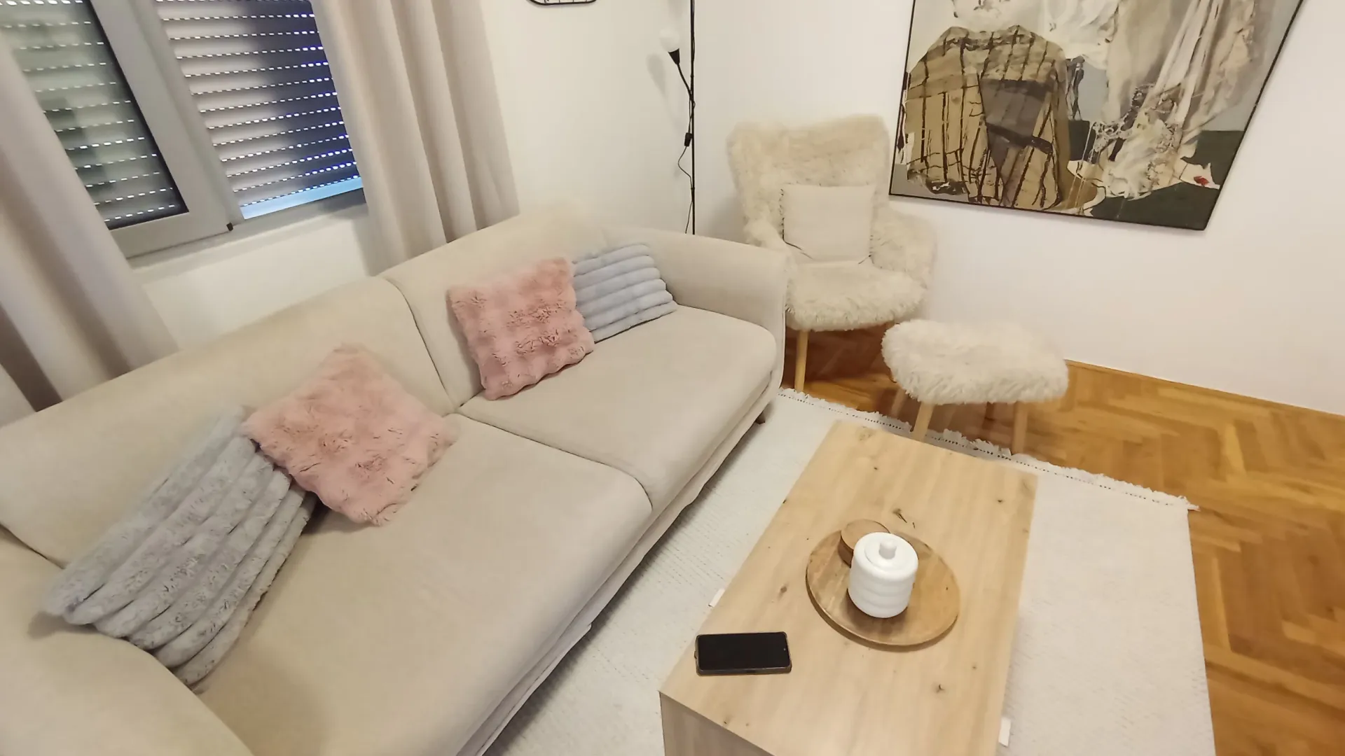 Rent, one bedroom apartment, 47m², Preko Morače, Podgorica