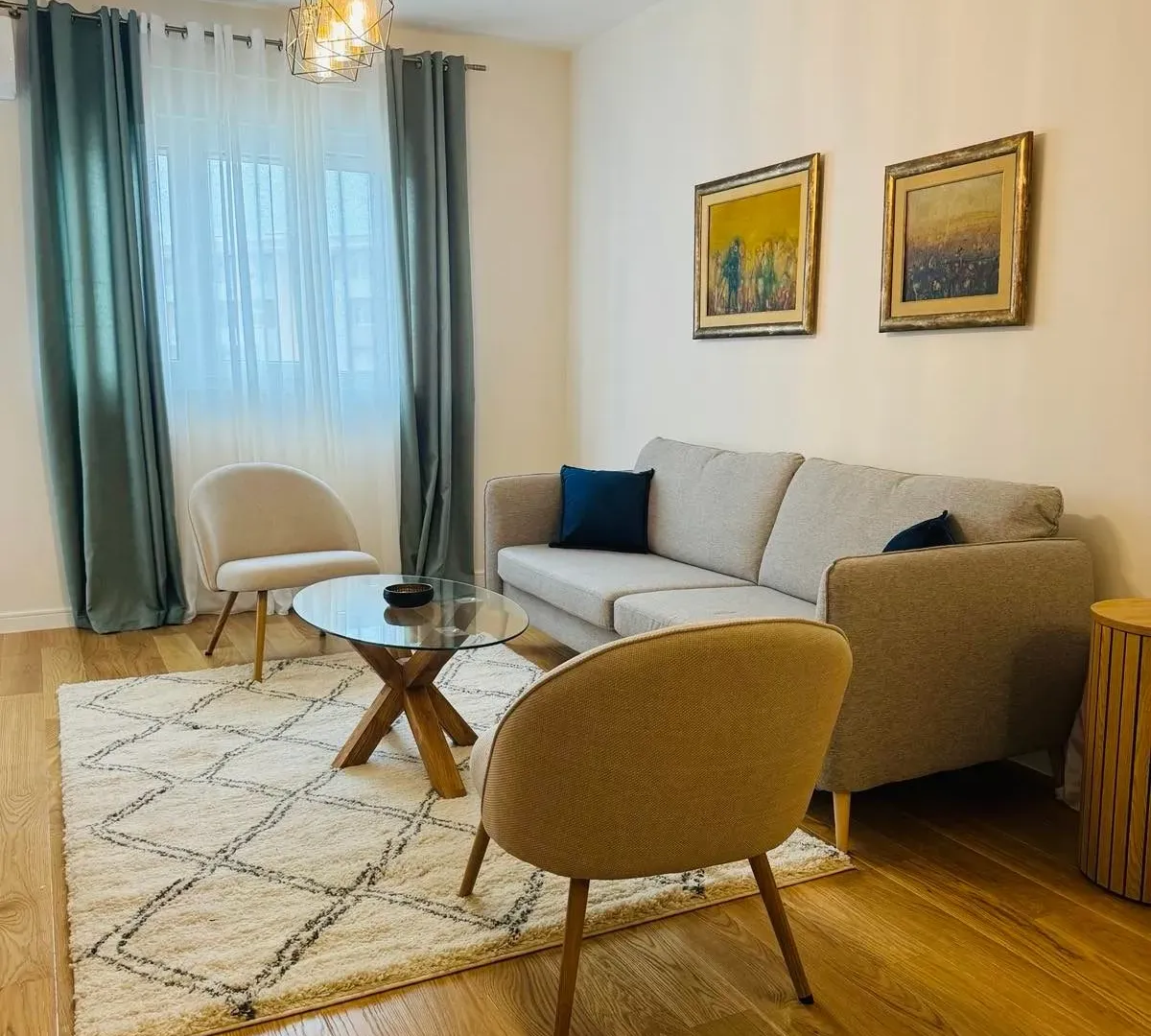 Rent, one bedroom apartment, 49m², Central Point, Podgorica