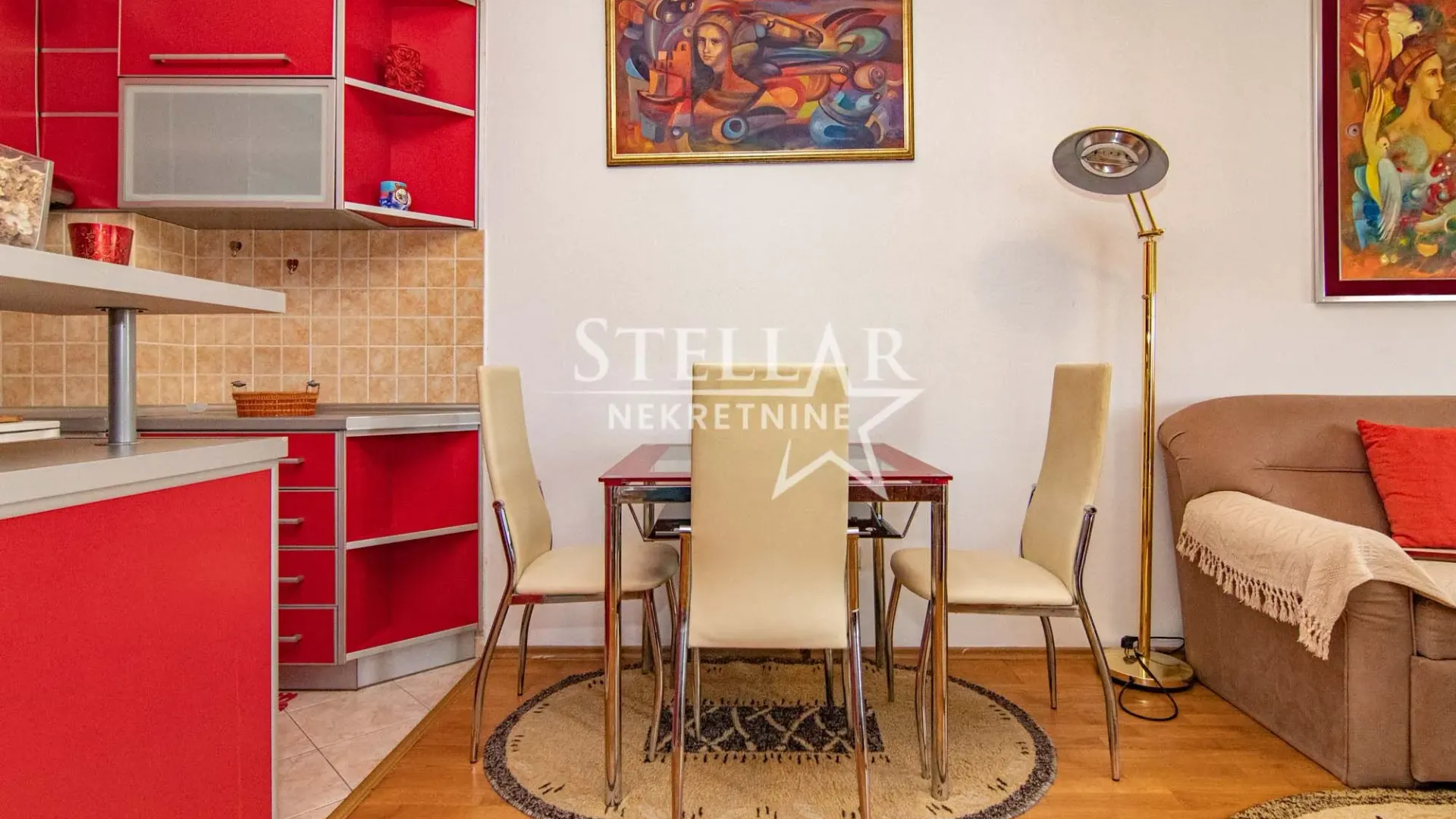 Rent, one bedroom apartment, 37m², Pobrežje, Podgorica