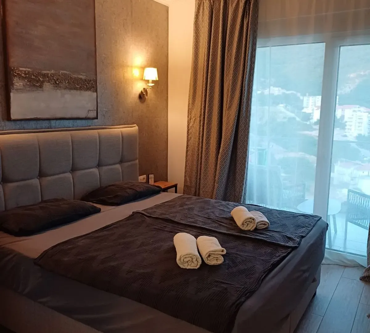 Daily-rent, one bedroom apartment, 58m², Bečići, Budva